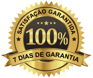 Selo de satisfação garantida por 7 dias
